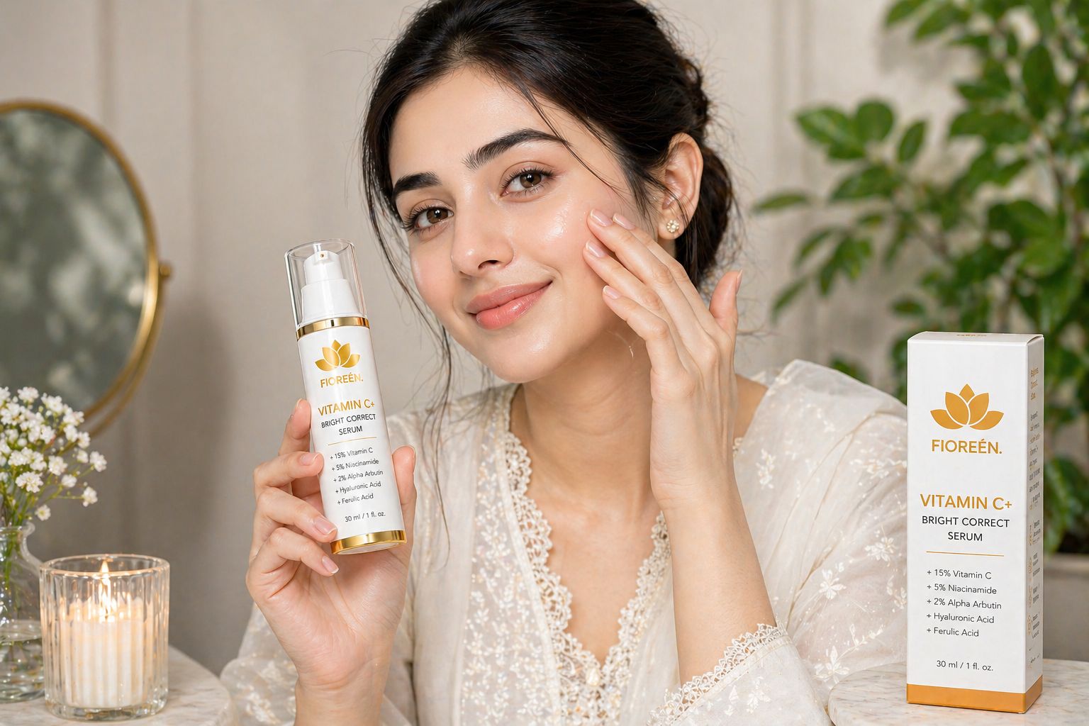 Fioreen skincare crafted in Italy